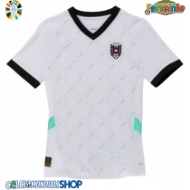 Maglie da calcio Austria Seconda Maglia Femminile Europei 2024 Manica Corta